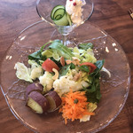 おしかの丘食堂 - お野菜色々サラダ