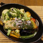 ラ ペッシュ - マダイとアサリ・お野菜のオーブン焼き