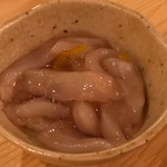 Ippon Shokudou - ゆず塩辛 ※アッサリしてて柚子の風味がして美味しかったです。