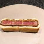 イチリン ハナレ - 山形牛のカツサンド