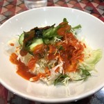 Indoresutorambinita - 前菜サラダ