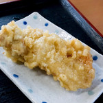 本格手打うどん はゆか - とり天