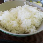 もつ煮屋 日の出食堂 - 定食のごはん