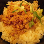 Ramenyamiyamotomusashi - そぼろ飯（１８０円）