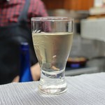 家庭料理 小川 - 金箔入り日本酒