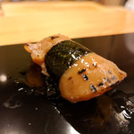 やましん鮨処 - 平貝炙り