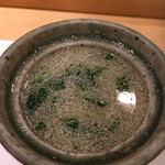 割烹 一楓 - ・鯛の白子の茶碗蒸し 餡がかかっていました。とろとろの茶碗蒸し。このとろとろ具合がいい。 白子が茶碗蒸しの中に入っていました。