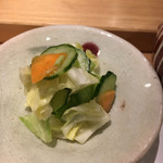 割烹 一楓 - 大好きな新キャベツの浅漬け