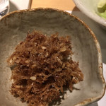 割烹 一楓 - 手作りふりかけはおかかベース。美味しい。