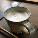 カフェ ケシパール - ヨメの何かのラテ？^^;