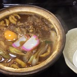 Sanukiudonroppei - 肉入り味噌煮込みうどん
                        やっぱり王道ですよね