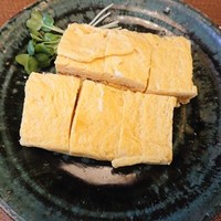 そば会席 立会川 吉田家 - だし巻き玉子