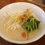 お粥と創作中華料理の店 小槌 - お粥(定番)