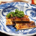 銀座 しのはら - 鰻蒲焼　花山椒
