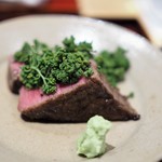 銀座 しのはら - シャトーブリアン　花山椒