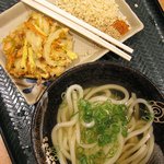 はなまるうどん - 天ぷらはダメだけど
