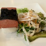 サンセットカフェ - スパムむすび