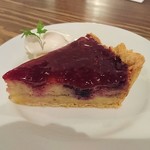 マザームーンカフェ - ベイクドベリータルト（650円）