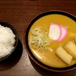 Nadaimatsu Honke - カレーうどん+ごはん