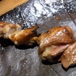 焼鳥・元気 - 焼き鳥のももって美味しいですよね。 大好きです。 今回も、ももの旨みを堪能しましたよ。