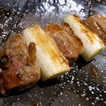 焼鳥・元気 - ３品目です。 鴨ネギです。