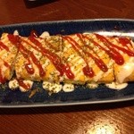 や台や - ベーコンチーズ入り玉子焼き