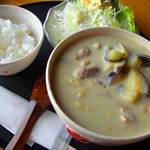 和のみ - グリーンカレーらーめんライス940円