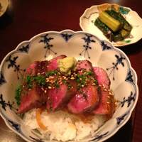加藤牛肉店 銀座 - 究極のステーキ丼ですよ！食べて下さい！