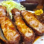 야마 - 味噌カツ 上 定食 1,700円