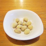 Komeda Kohi Ten - 付いて来る豆。