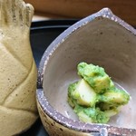 つる由 - 筍の木の芽味噌和え(´ω｀)