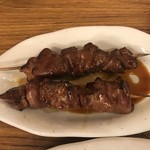 大衆酒場　玉井 - 焼き鳥レバー(タレ)  120円×2本