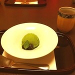 人形町今半 - デザート抹茶アイス