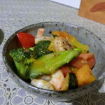 Kakiyasu Dainingu - えびと野菜の炒め物