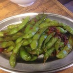 加納食堂 - 枝豆のタイ風炒め