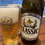 ロイヤル千歳洋食軒 - サッポロクラシック615円