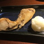 寿楽の息子 - ハマチのかま炙り650円