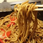 新喜八 - モッチリとした太麺