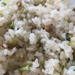 中一素食店 - チャーハンのアップ
