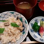 青山浅田 - しめじの炊き込みご飯