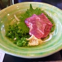 城見櫓 - 馬刺し