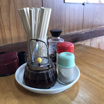 栄楽軒 - 卓上(^^)