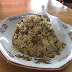 栄楽軒 - 半チャーハンラーメンの半チャーハン(^^)