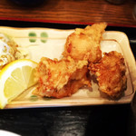 MARU龍 - 唐揚げとライスのセットで300円（平日は200円だそうです）