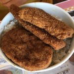 Tsuruga Yoroppa Ken - ミックス丼並(トンカツ、チキンカツ、パリ)