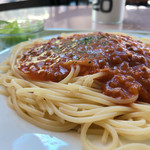 ふれあいショップ のげやま - ◆ミートソーススパゲティー 600円