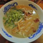 Ganso Ramen Nagahama Men - 【久留米ラーメン】600円 麺の硬さ：普通