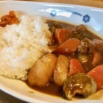 山のカフェ 2237 - 野菜たっぷりカレーライス