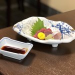 菊寿司 - 刺身２点