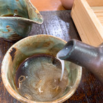 きむら - 蕎麦湯